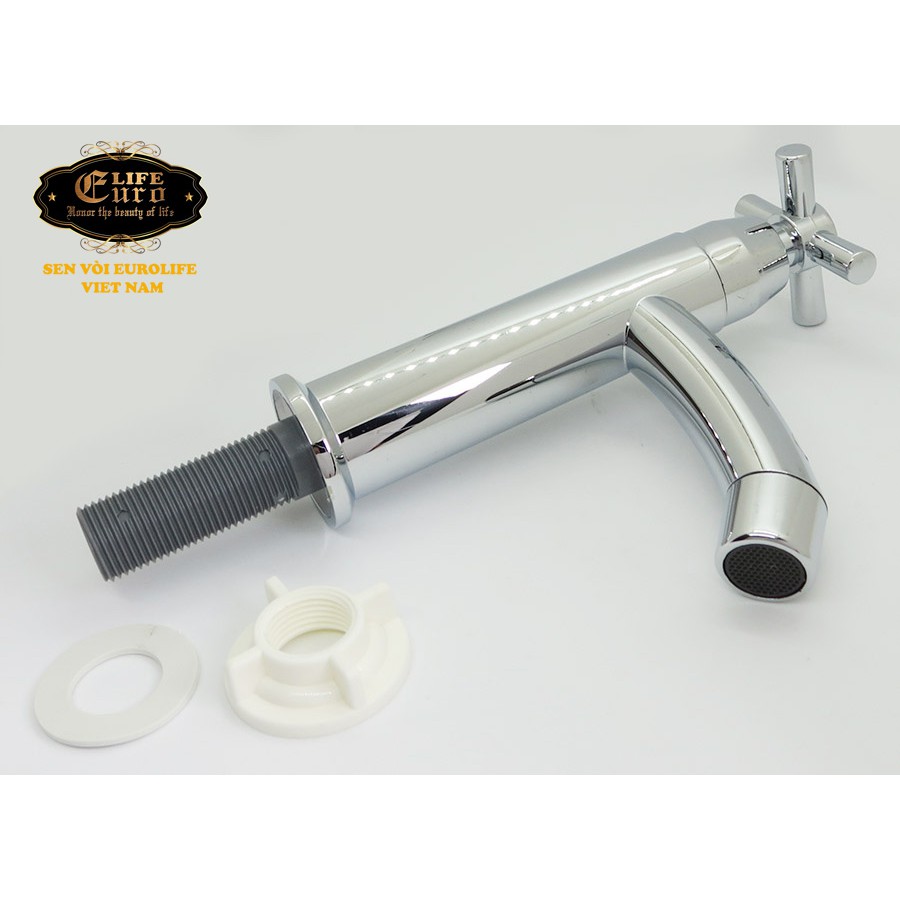 Vòi Lavabo lạnh cao nhựa ABS mạ Chrome Eurolife EL-LA01