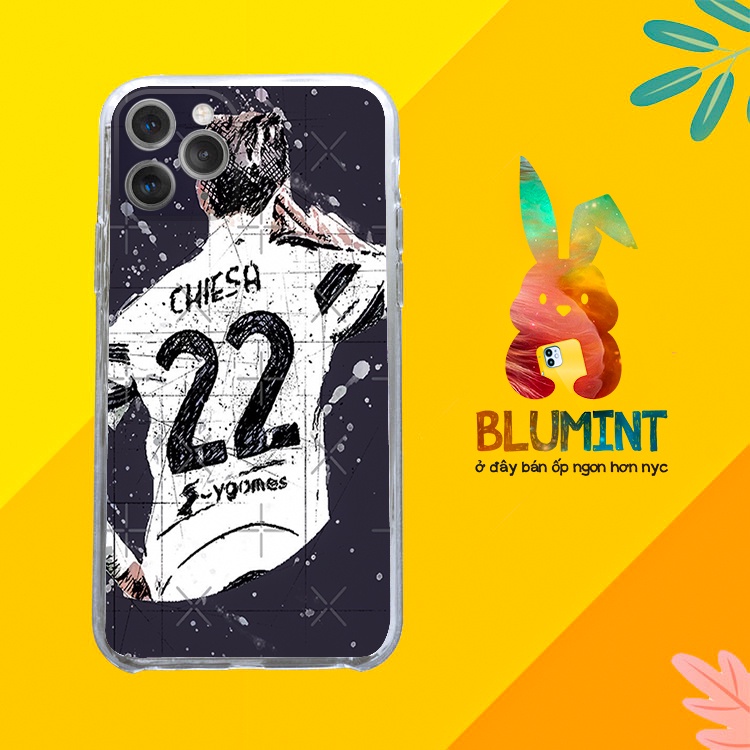 Ốp lưng iphone Federico Chiesa 6 cầu thủ bóng đá  cho Iphone 5 6 7 8 Plus 11 12 Pro Max X Xr FOO2021