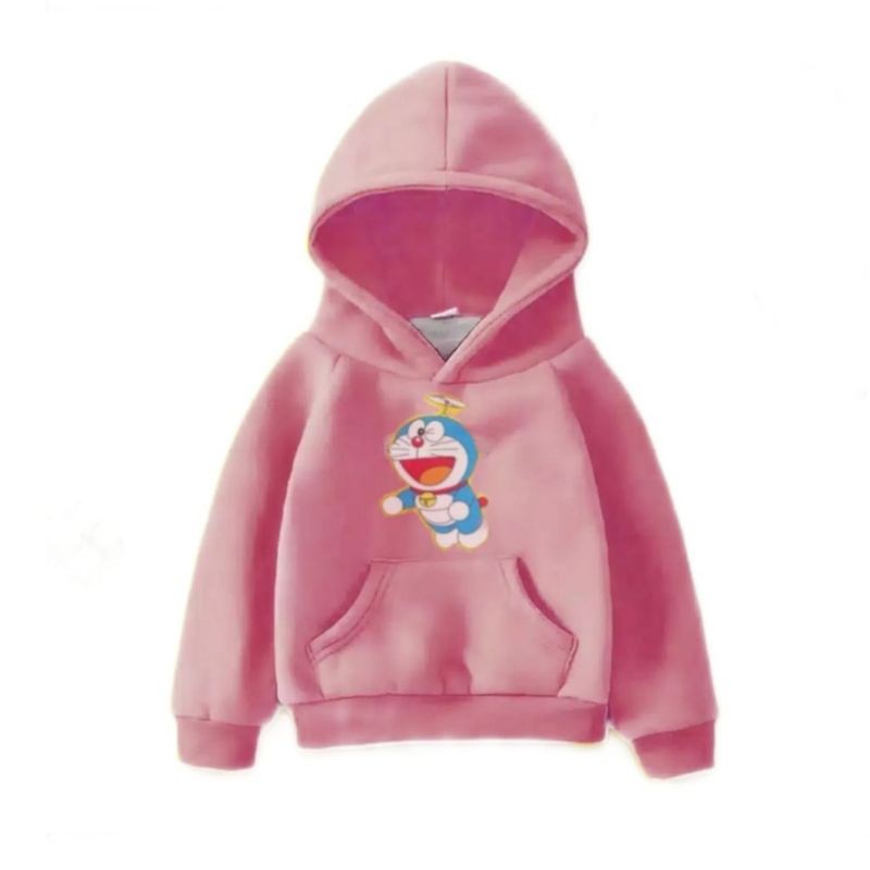 Doraemon Áo Hoodie Họa Tiết Doraemon Xinh Xắn Dành Cho Bé