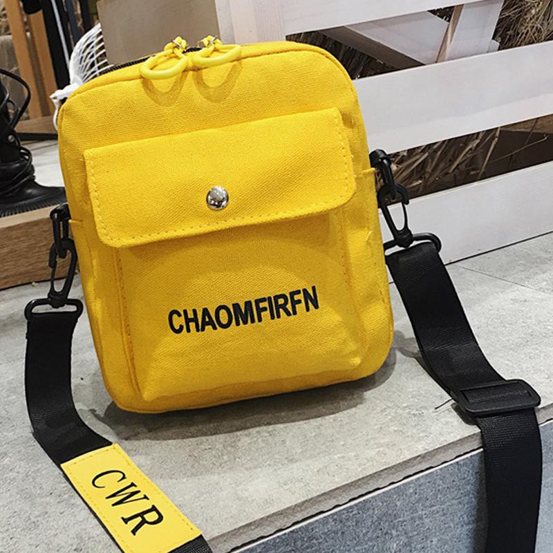 Túi đeo chéo cá tính có lỗ nhỏ để dây tai nghe nhiều ngăn thông dụng - 907 | BigBuy360 - bigbuy360.vn