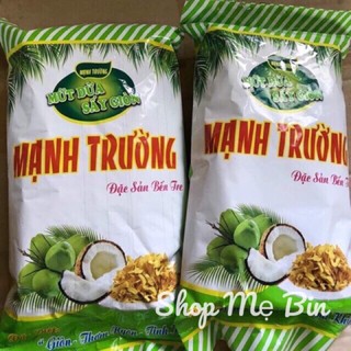 Gói 250g Dừa Sấy 💕💕Mứt Dừa Sấy Khô Mạnh Trường Bến Tre 💕💕