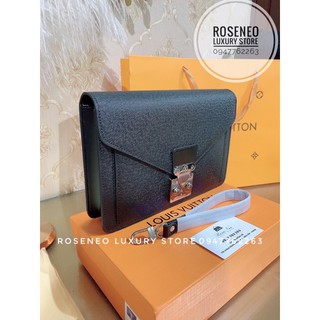 VÍ CLUTCH CẦM TAY NAM DOANH NHÂN L-V THAMES‼️DA SẦN