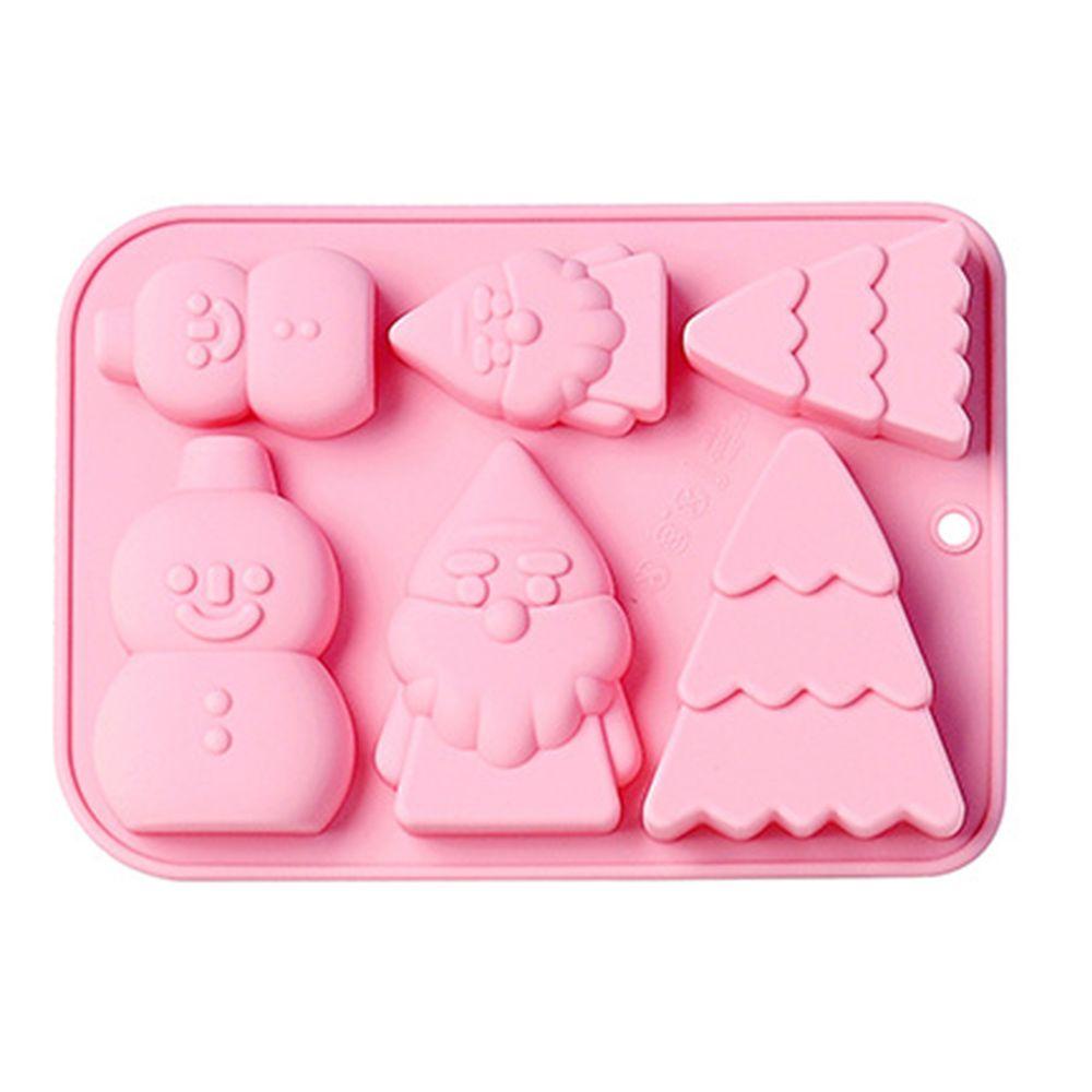 CONOPERY Khuôn Silicone Tạo Hình Làm Bánh Kẹo Hình Người Tuyết