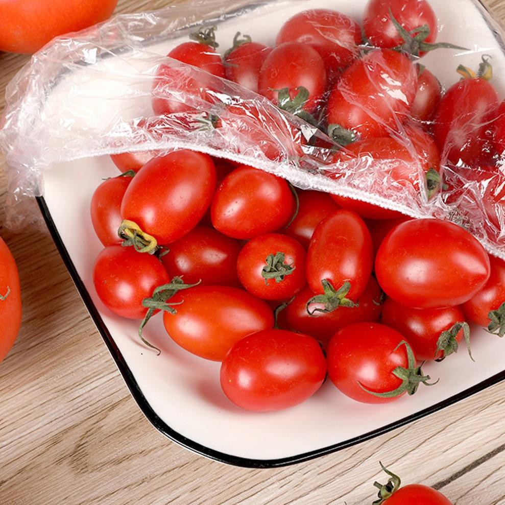 100 Màng bọc thực phẩm La'Home PE có chun co giãn bảo quản thực phẩm an toàn có thể tái sử dụng