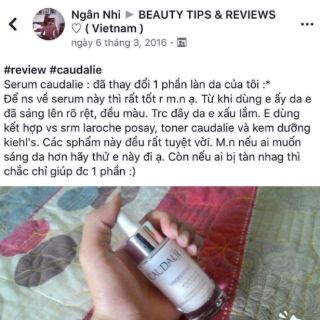 Serum caudalie sáng da