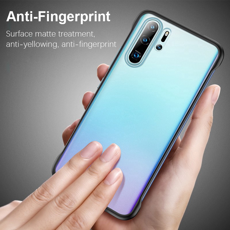 Ốp điện thoại trong suốt không viền có vòng từ tính dành cho HUAWEI NOVA 7I Y9S MATE 30 P 30 PRO NOVA 5T 4E 3I 