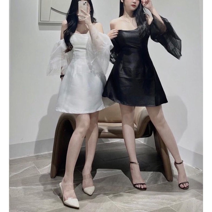 VÁY/ĐẦM TAFFA CÁCH ĐIỆU TAY REN TẦNG SIÊU QUYẾN RŨ