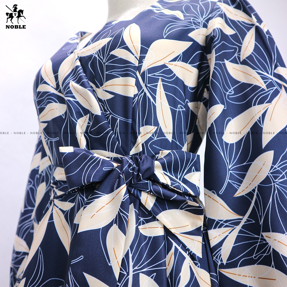 [Freeship] Set đồ đôi áo sơ mi nam, đầm nữ thiết kế thời trang Noble TN001 (ảnh thật)