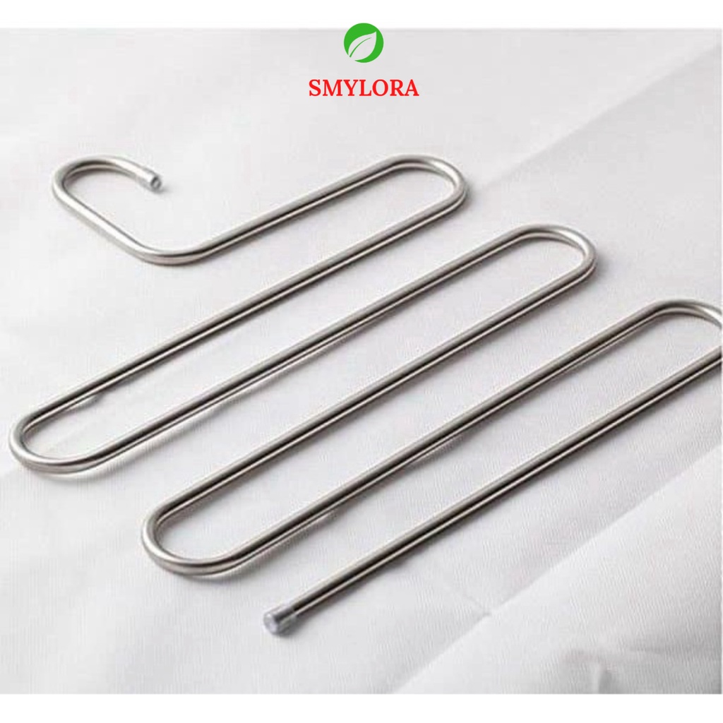 Móc Inox Treo Quần Áo Và Khăn 5 Tầng, Móc Treo Đồ Đa Năng, Giúp Ngăn Tủ Bạn Gọn Gàng Sạch Đẹp