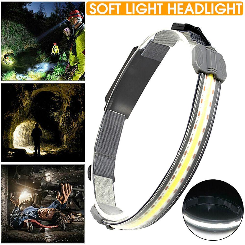 Đèn LED COB + COB Đeo Đầu Tiện Dụng Cho Hoạt Động Ngoài Trời