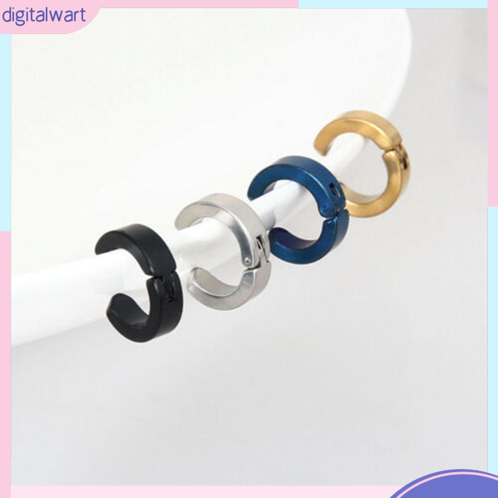 Khuyên kẹp vành tai không cần xỏ bằng thép titan thời trang cá tính