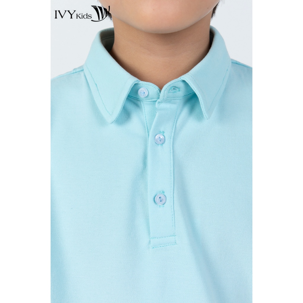 Áo polo bé trai IVY moda MS 57K1385