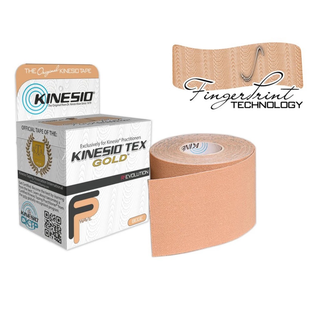 [CHÍNH HÃNG] Băng Keo Thể Thao Kinesio Tex Gold FP 5cm x 5m - Hỗ Trợ Vận Động, Chấn Thương &amp; Hồi Phục Cơ Khớp