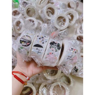 Cuộn 500 Tem Sticker Thank You - Cảm Ơn