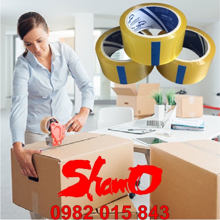 Băng keo đóng gói không kêu  – Băng dính công nghệ mới không ồn khi sử dụng
