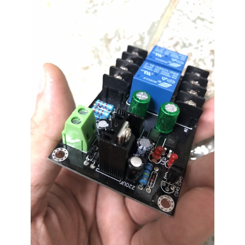 Mạch relay bảo vệ loa DC 12V