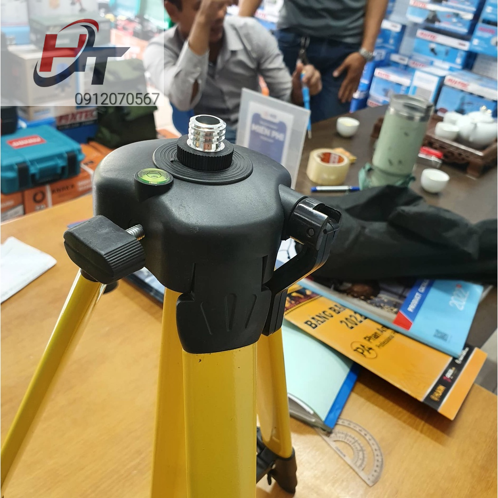 Chân Máy Cân Bằng Laser RubyQ - Cân Mực Bắt Cốt Loại 1m2 Siêu Bền Sản Phẩm Chính Hãng