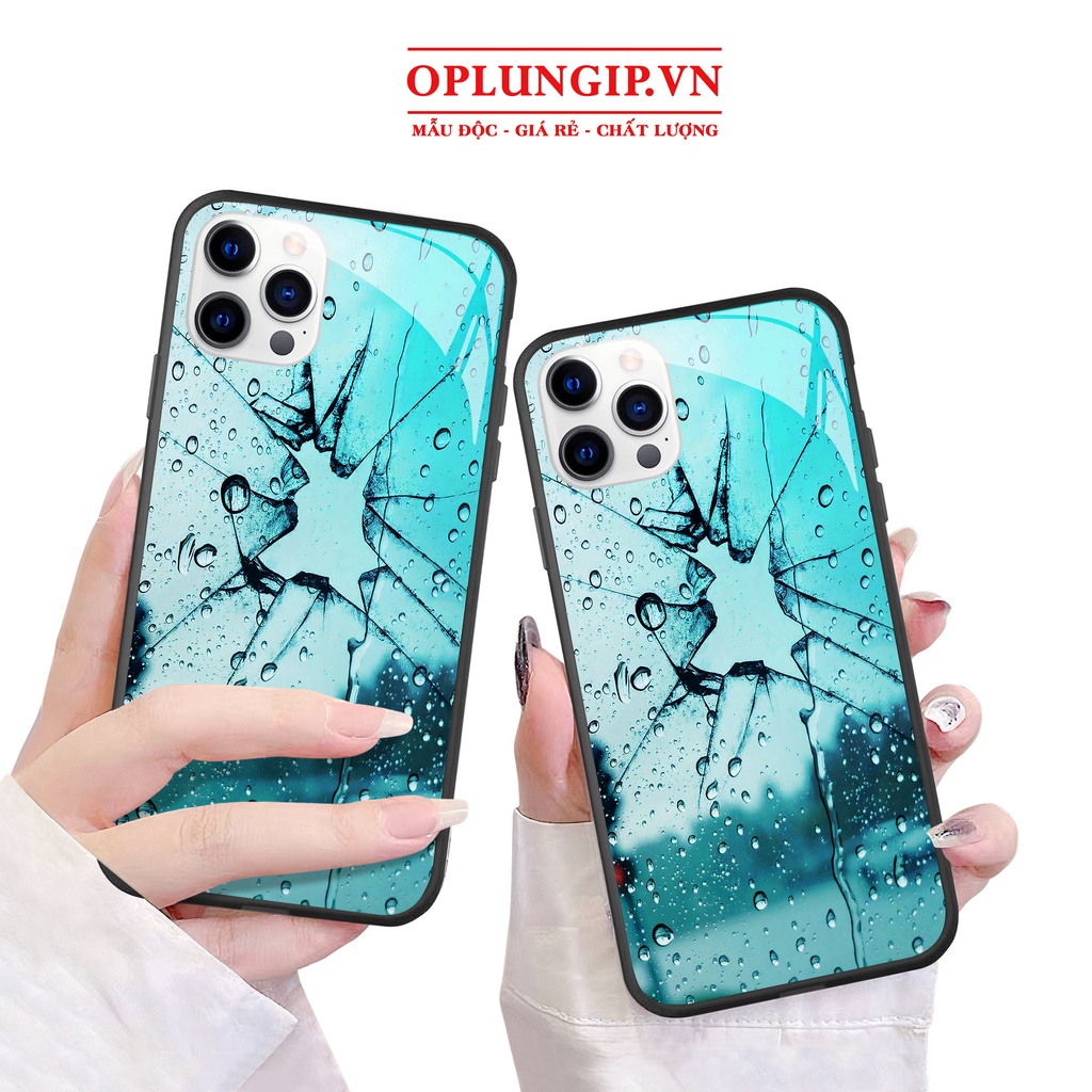 Ốp lưng iphone hiệu ứng nước đọng cho iphone 13 pro max mini 12 pro max mini 6 s plus 7 8 plus X r s max 11 pro max Se2
