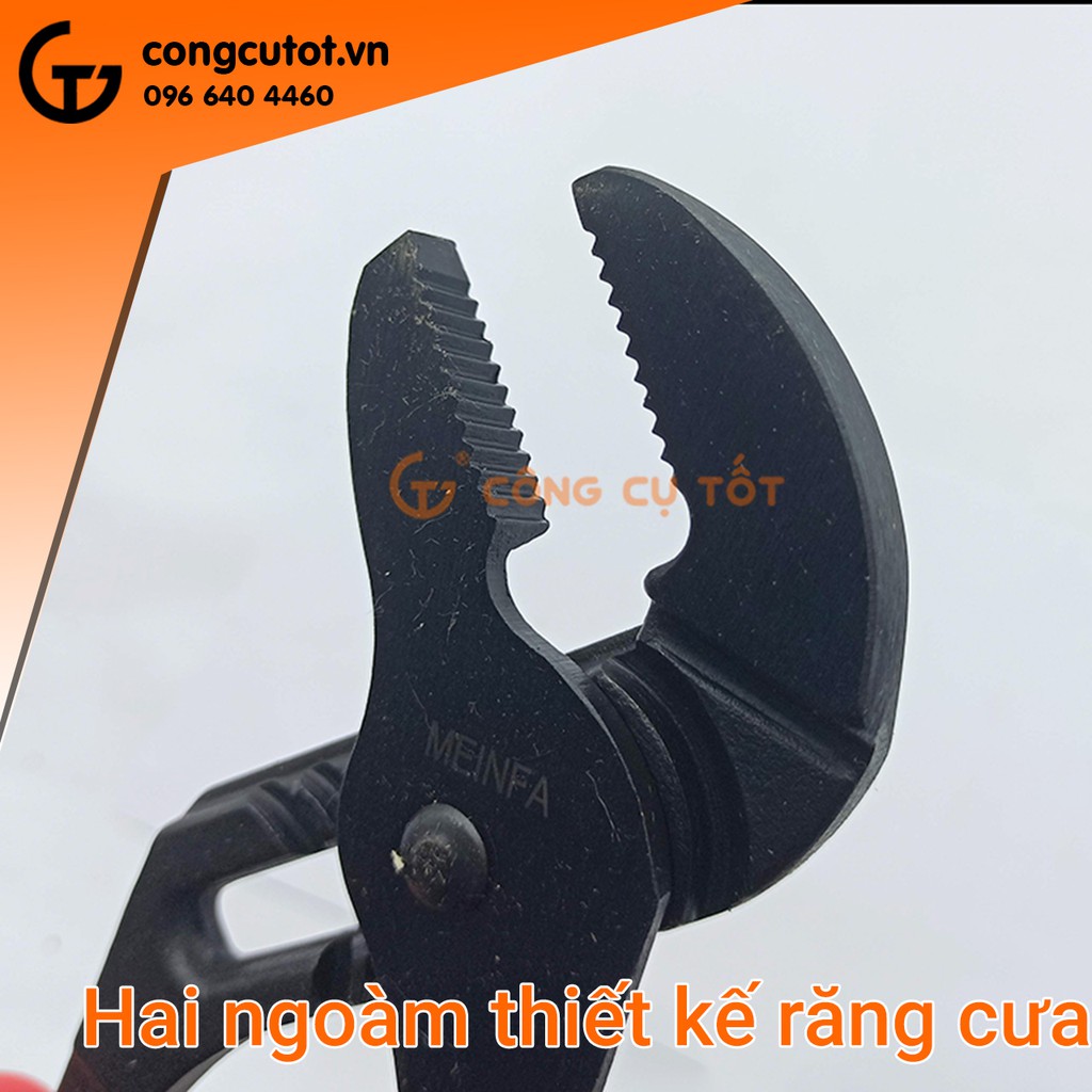 Kìm mỏ quạ 7 lỗ Meinfa 310mm