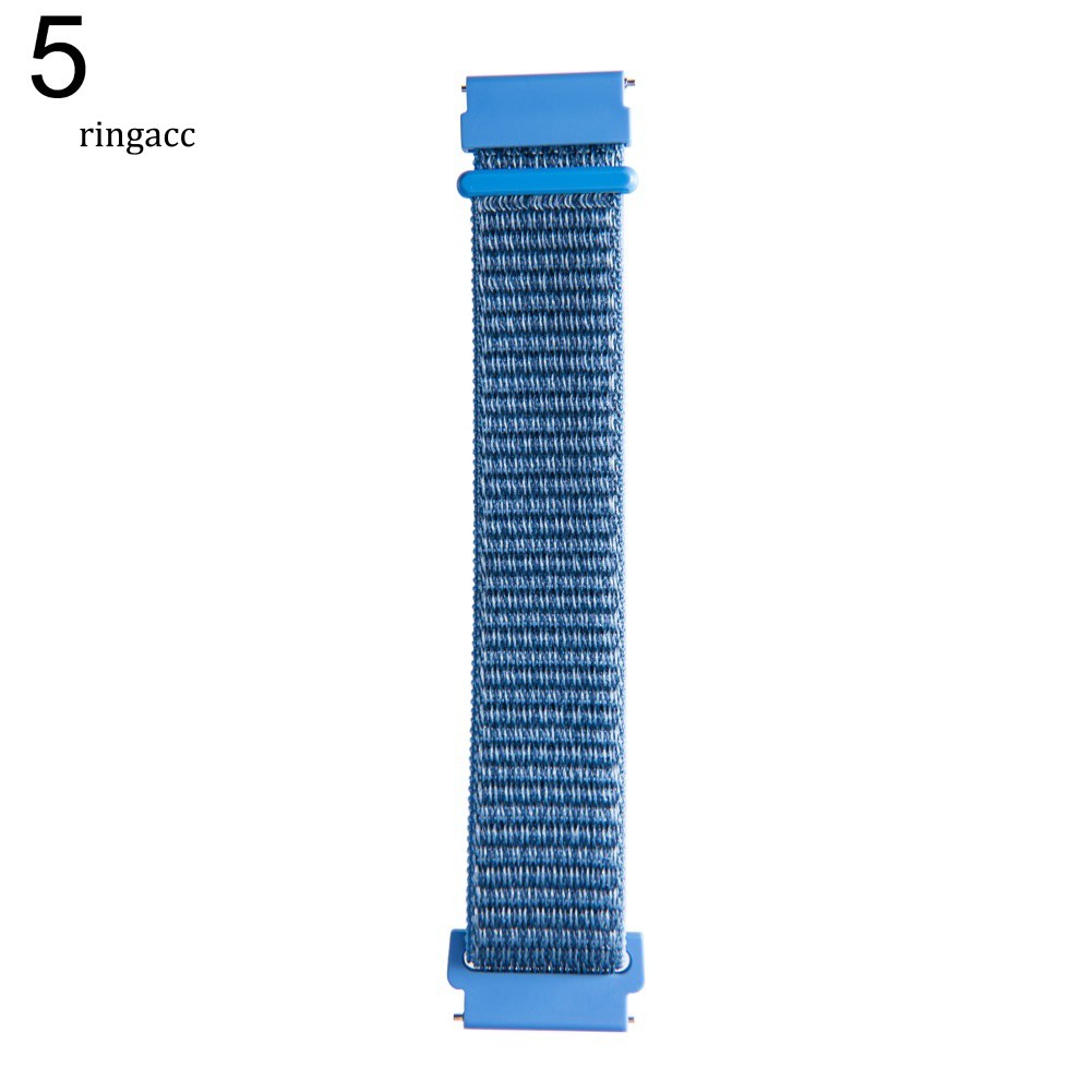 Dây Đeo Chất Liệu Nylon 22mm Dành Cho Đồng Hồ Ticwatch Huawei Gt Active