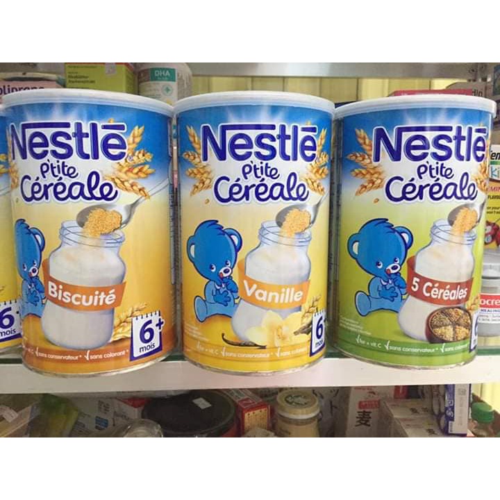 Bột pha sữa Nestle Pháp nhiều vị