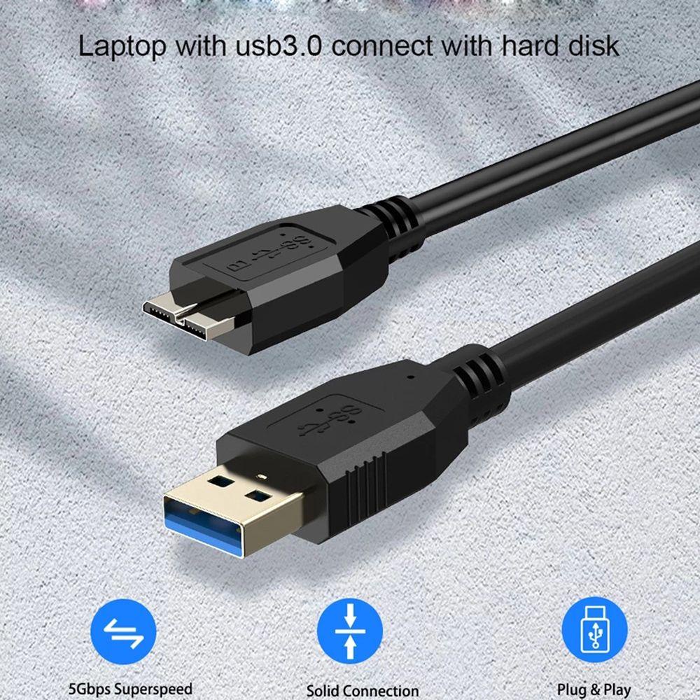 Dây Cáp Nối Dữ Liệu HDD 5Gbps Micro B USB 3.0 TAYLOR1 Cho Điện Thoại / Máy Tính