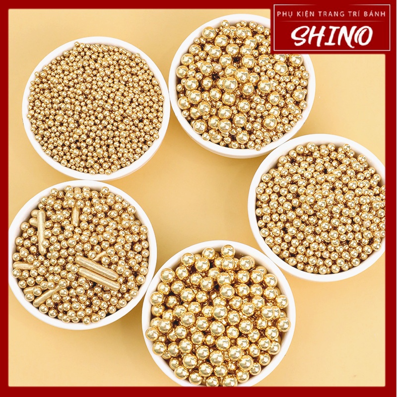 Sprinkle/Cốm/Hạt Rắc Trang Trí Bánh Đủ màu Đủ Size Hộp 85g - 140g
