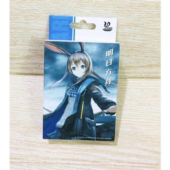 Bộ bài Tây anime game Arknights 54 ảnh khác nhau