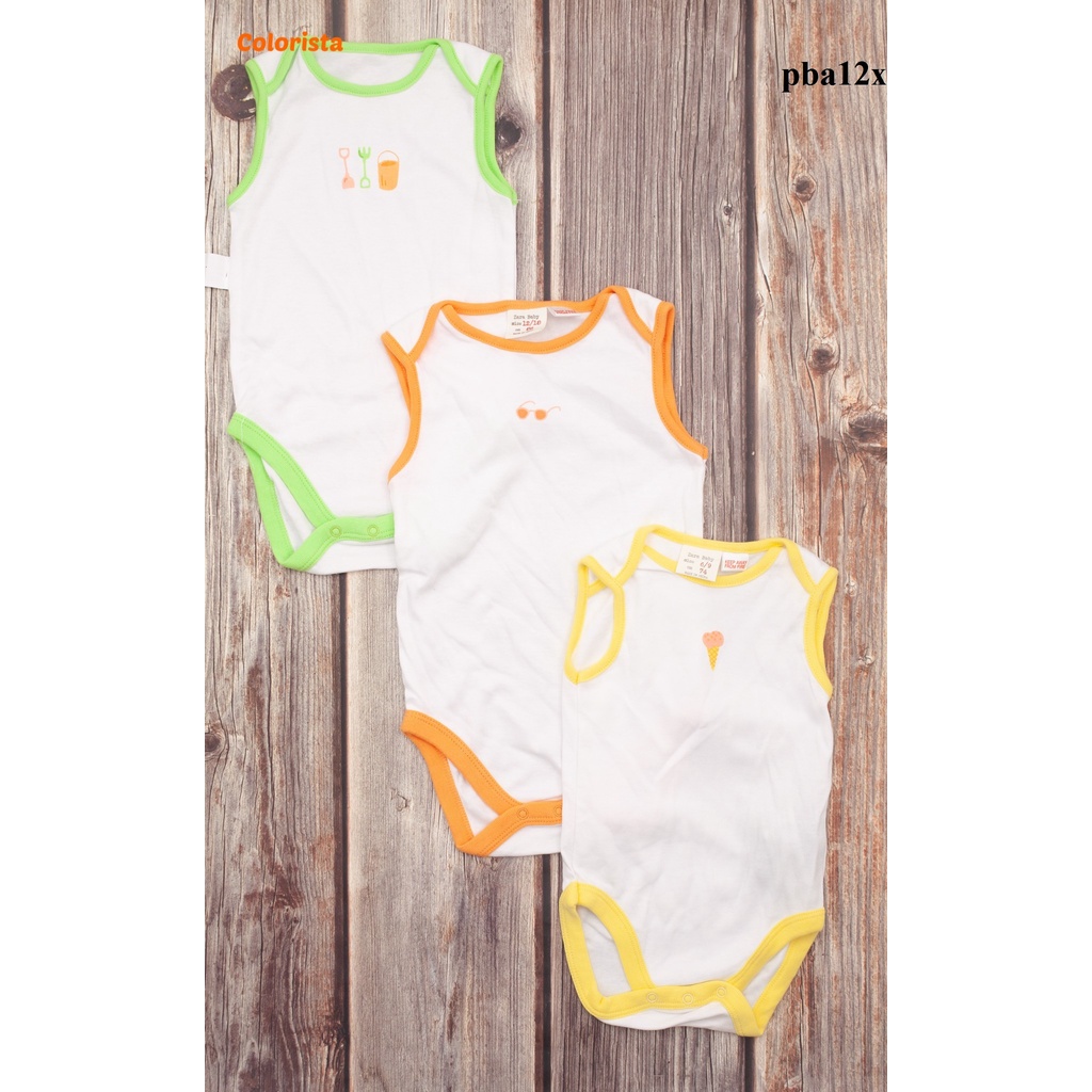 Body chip COLORISTA chất liệu cotton 100% thoáng mát họa tiết dễ thương cho bé yêu