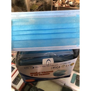 Khẩu Trang y tế Thăng Long 4 lớp (hàng công ty chuẩn)