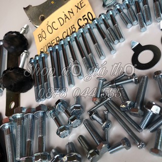 Bộ Ốc Dàn Xe 79 81 82 Hàng Đẹp