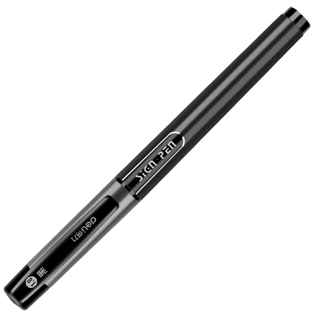 Bút Mực Nước Đen Deli S73 Ngòi 1.0mm