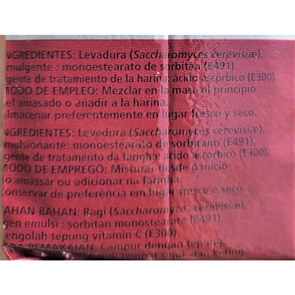 [500g – NHÃN NÂU] MEN KHÔ NGỌT LÀM BÁNH [Belgium] BRUGGEMAN Instant Yeast (hlm)