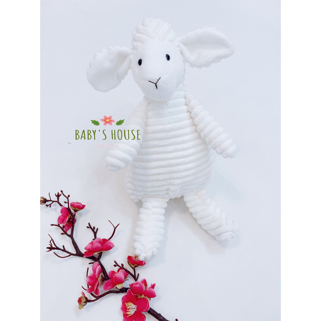 Thú bông thỏ trắng, cừu trắng, voi trắng cho bé yêu - Baby's House