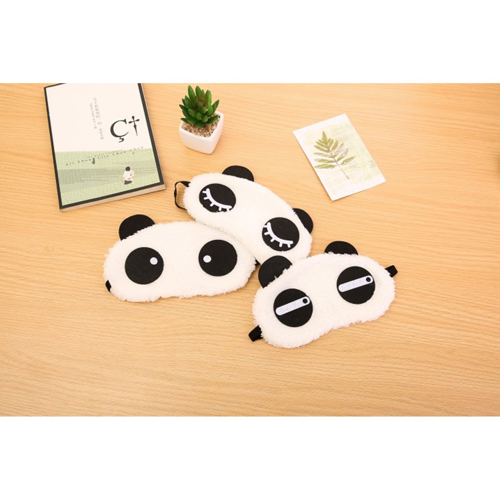 🍀Miếng Che Mắt Khi Ngủ Hình Panda Dễ Thương - Mặt Nạ Che Mắt Ngủ HOME24HPANDA🍀