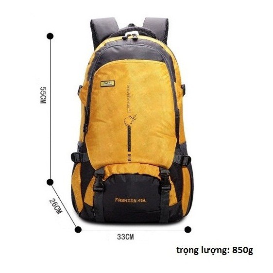 Balo Du Lịch Chống Thấm Nước 45L BLH207