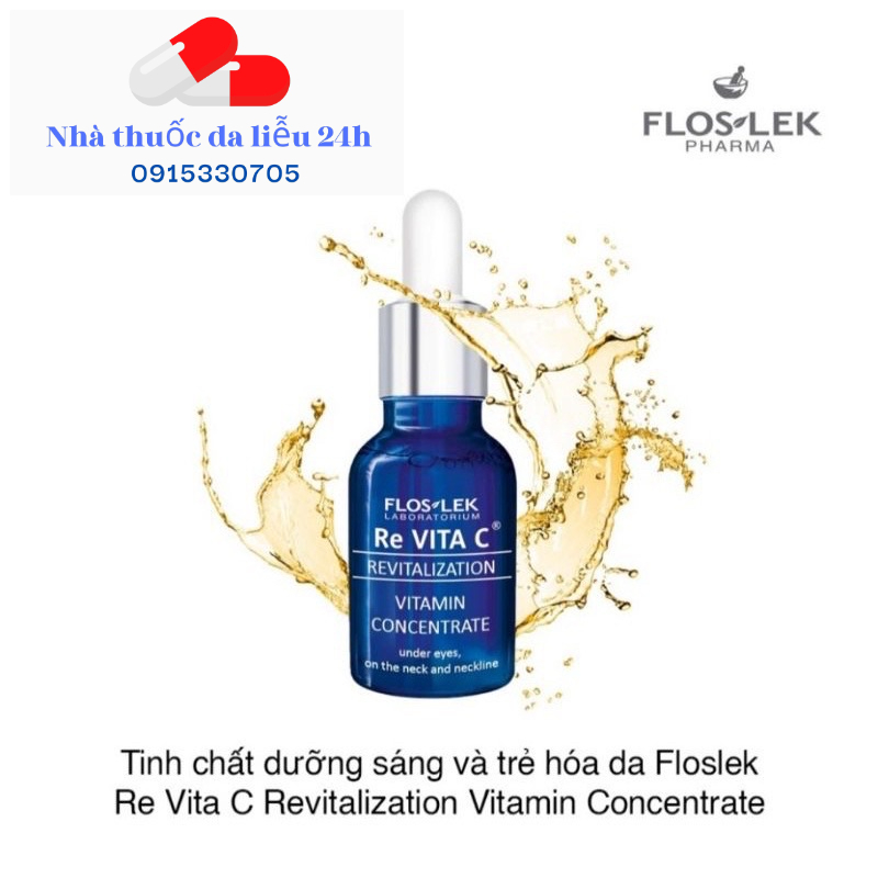 kem dưỡng ẩm làm sáng, giảm nhăn và trẻ hóa da Re Vita C 30ml Chính hãng