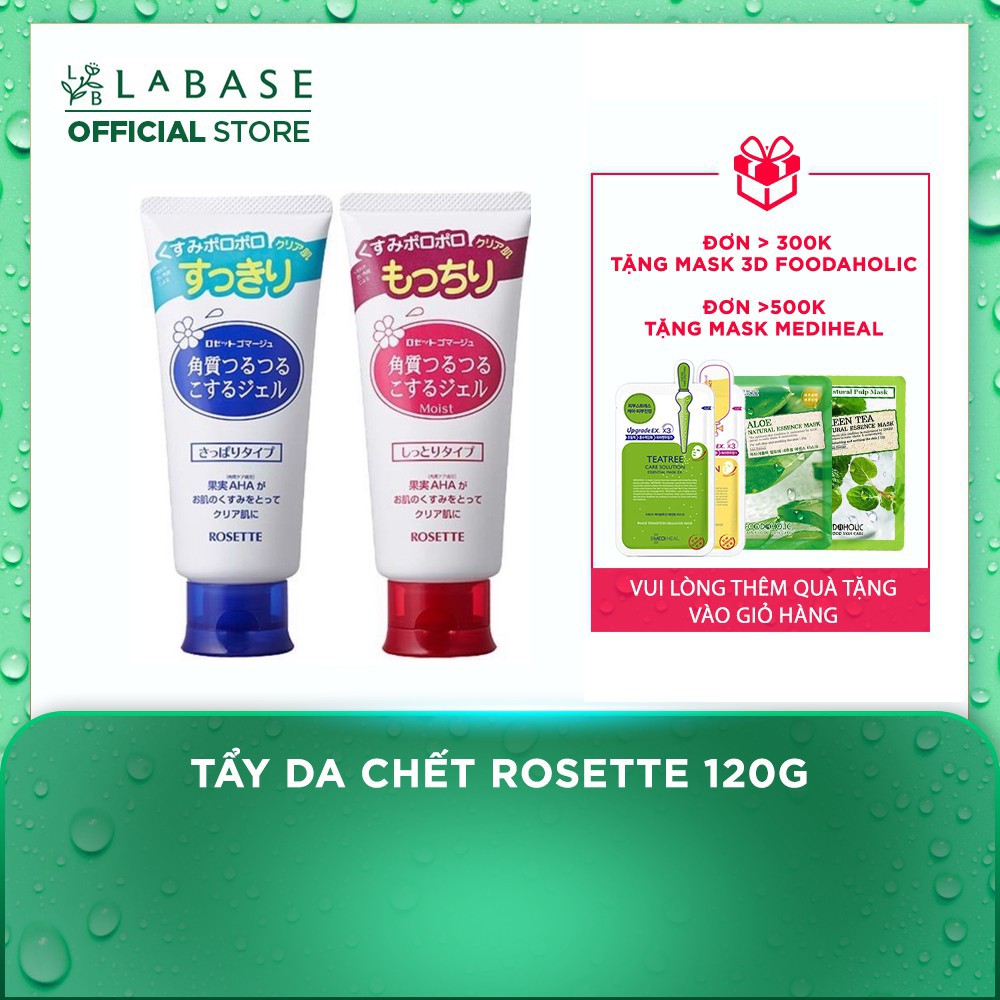 Tẩy da chết ROSETTE 120g chính hãng Nhật Bản | Thế Giới Skin Care