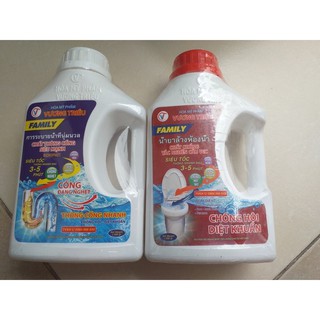 THÔNG CỐNG VÀ THÔNG BỒN CẦU FAMILY