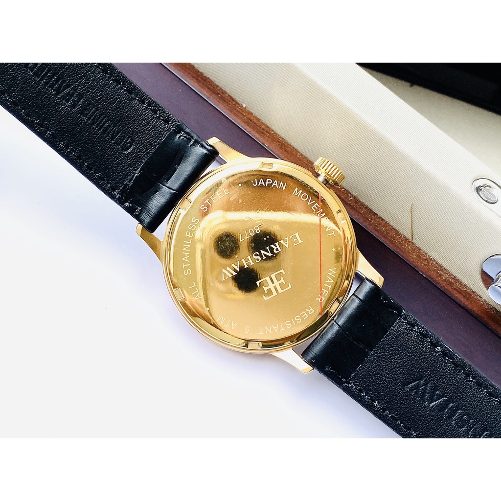 Đồng Hồ Nam THOMAS EARNSHAW ES-8077-03 Chính Hãng Tặng Dây Da Cao Cấp