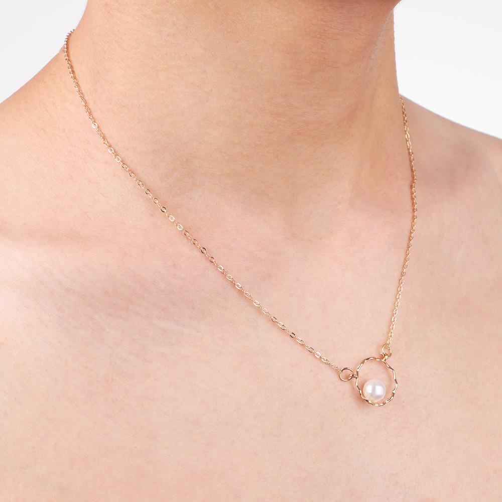 Vòng cổ Mặt Tròn Phong Cách Mới