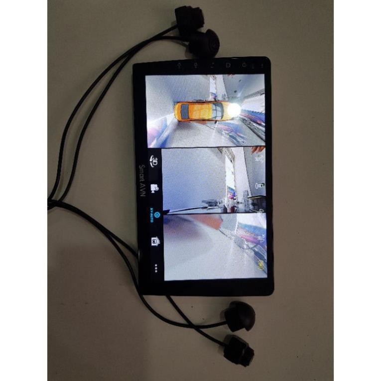 Camera 360 cao cấp chuẩn AHD dành cho tất cả các loại xe ô tô có màn hình Android SmartAVN HỔ  TRỢ LẮP ĐĂT
