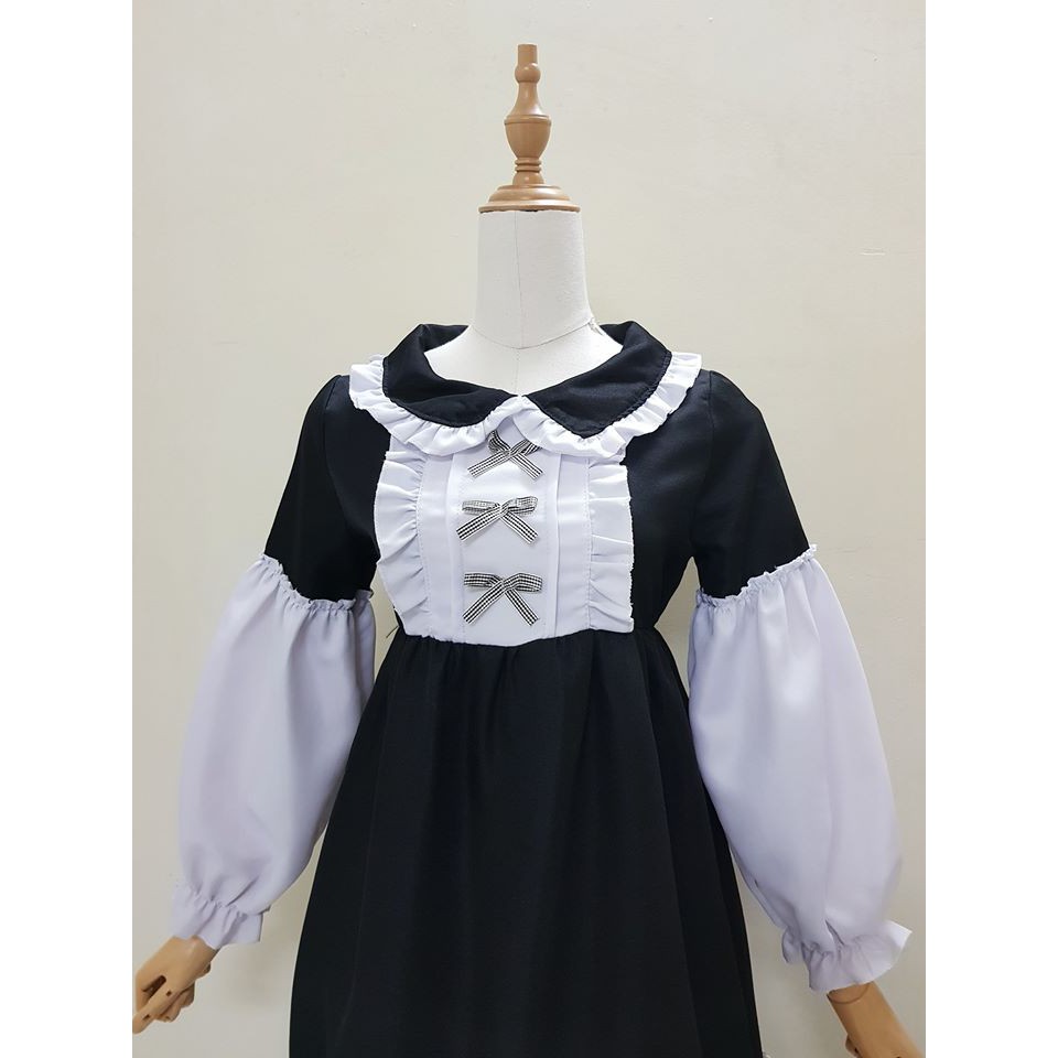 Đầm babydoll tay bồng đáng iu