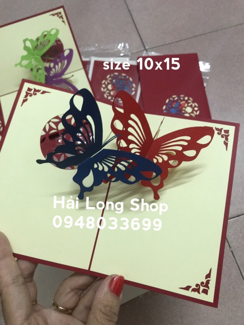 Con Bướm (1 ) - Butterflie 1 - Thiệp 3D | BigBuy360 - bigbuy360.vn