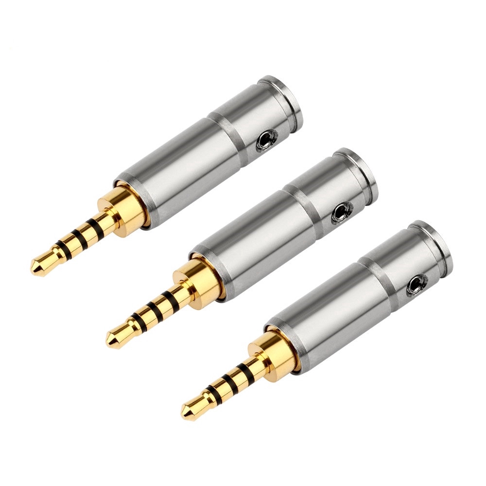 Phích cắm âm thanh nổi 2.5mm 4 cực cho dây tai nghe
