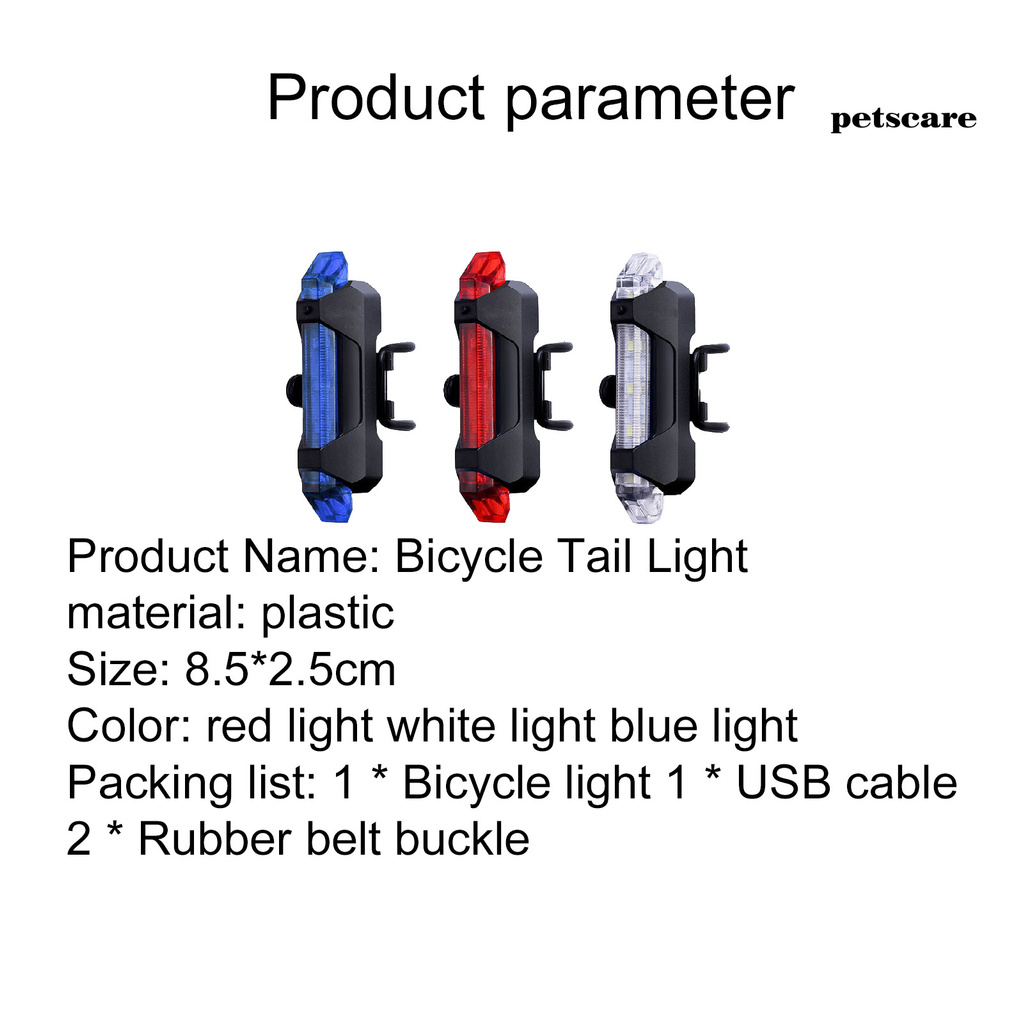 Đèn Xe Đạp Tiết Kiệm Năng Lượng Chống Nước Gắn Yên Sau Xe Đạp