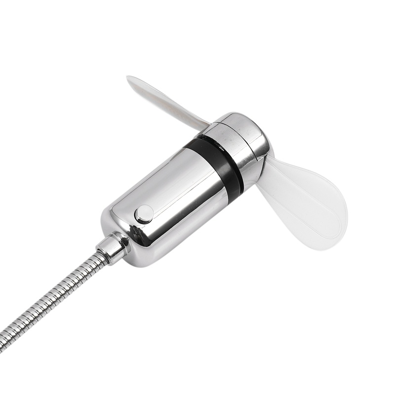 Quạt USB Mini Hiển Thị Nhiệt Độ Có Đèn LED Cho Laptop PC