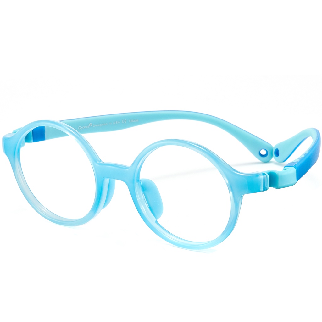 Cyxus Kids Fashion gọng tròn Ngăn ngừa Kính bảo vệ Mắt 6010