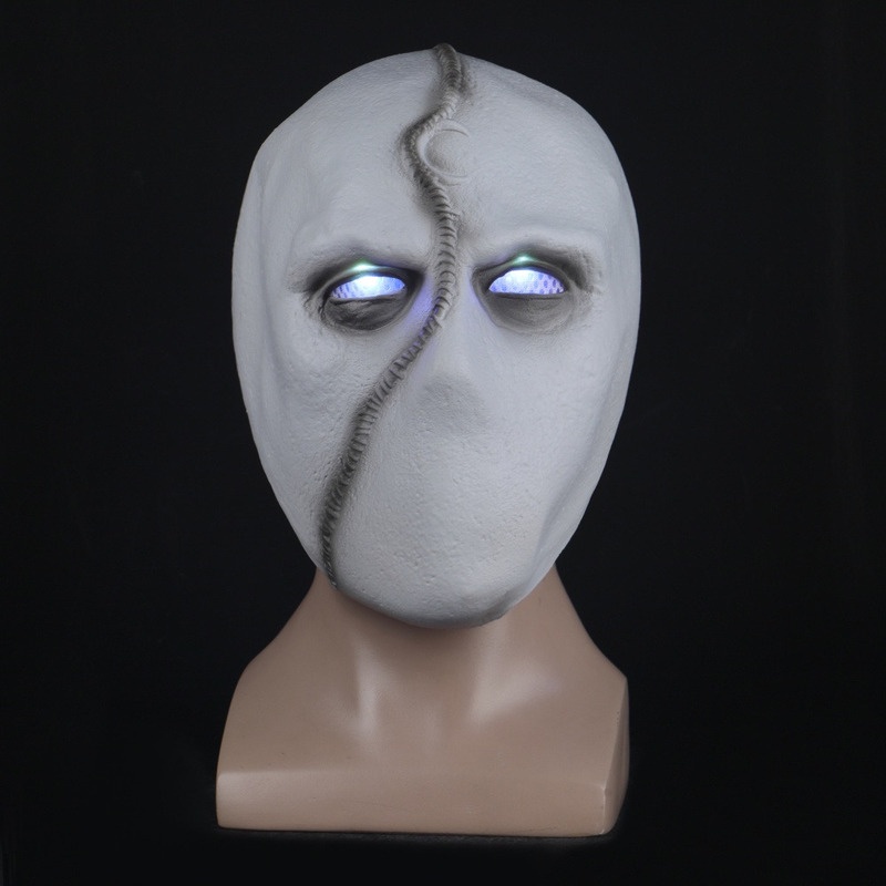 Mặt Nạ Hóa Trang Kỵ Sĩ Mặt Trăng Bằng Cao Su