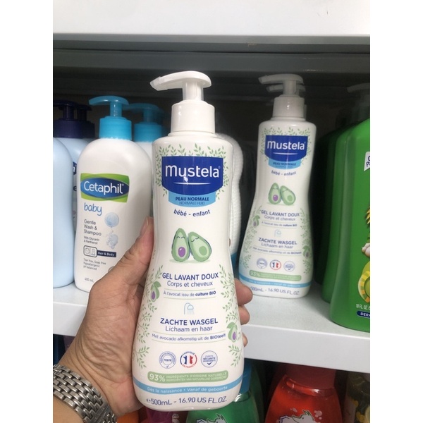 SỮA TẮM GỘI 2 IN 1 MUSTELA  500ml DÀNH CHO BÉ